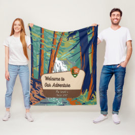 Manta Polar Personaliza la aventura de camping familiar en Mor