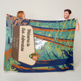Manta Polar Personaliza la aventura de camping familiar en Mor