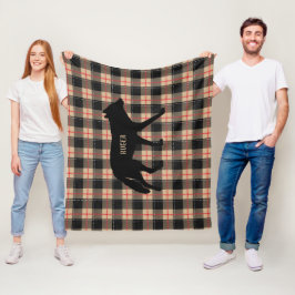Manta Polar Personaliza Perro Coyote Salvaje de Cuadro de Búfa