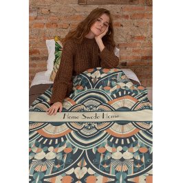 Manta Polar Personalizable Art Deco escandinavo
