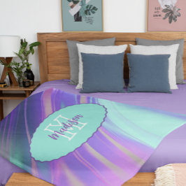 Manta Polar Personalizable de sueños holográficos