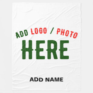 MANTA POLAR PERSONALIZABLE MODERNO ESTILO BLANCO VERIFICADO MA