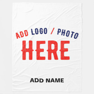 MANTA POLAR PERSONALIZABLE MODERNO ESTILO BLANCO VERIFICADO MA