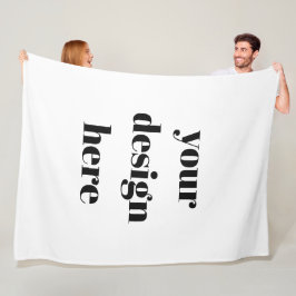 Manta Polar Personalización o Personalizar