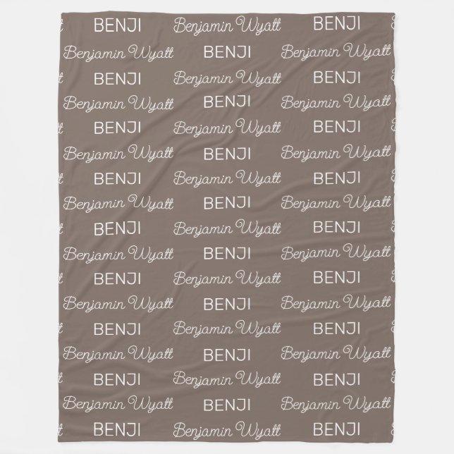 Manta Polar Personalizado (Anverso)