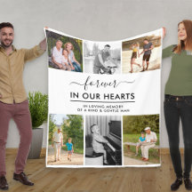 Personalizado 6 Foto En Memoria Amada Blanco