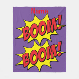 Manta Polar Personalizado Boom Thunder_Cove