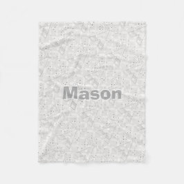 Manta Polar Personalizado Boys Room Modern Teepee Arrow Patter