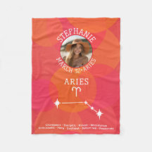 Personalizado Cumpleaños Zodiac Aries - Foto Diseñ