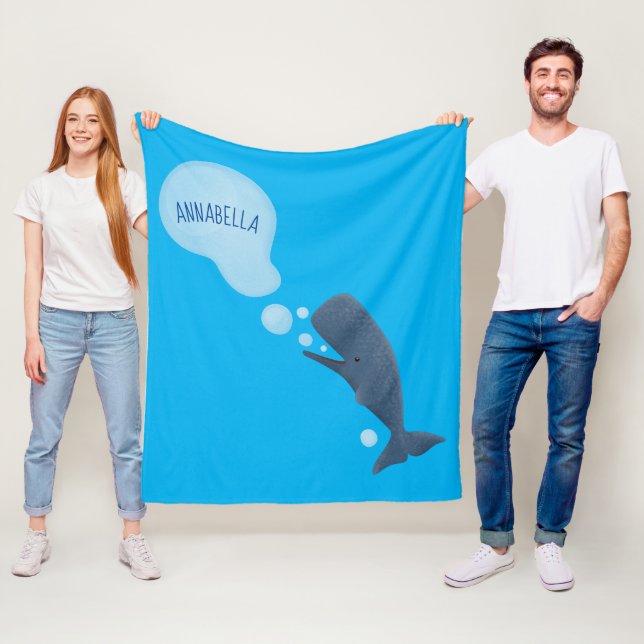 Manta Polar Personalizado de burbujas de esperma de esperma (In situ)