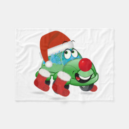 Manta Polar Personalizado de coches de Navidades inteligentes