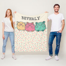 Personalizado de estilo kawaii lindo Hamsters pers