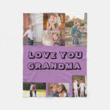 Personalizado de fotos de Love You 7 Purple