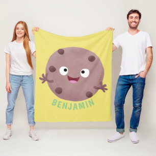 Manta Polar Personalizado de galleta de chocolate inteligente