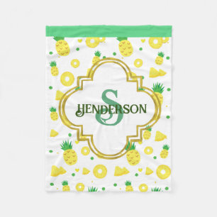 Manta Polar Personalizado de piña