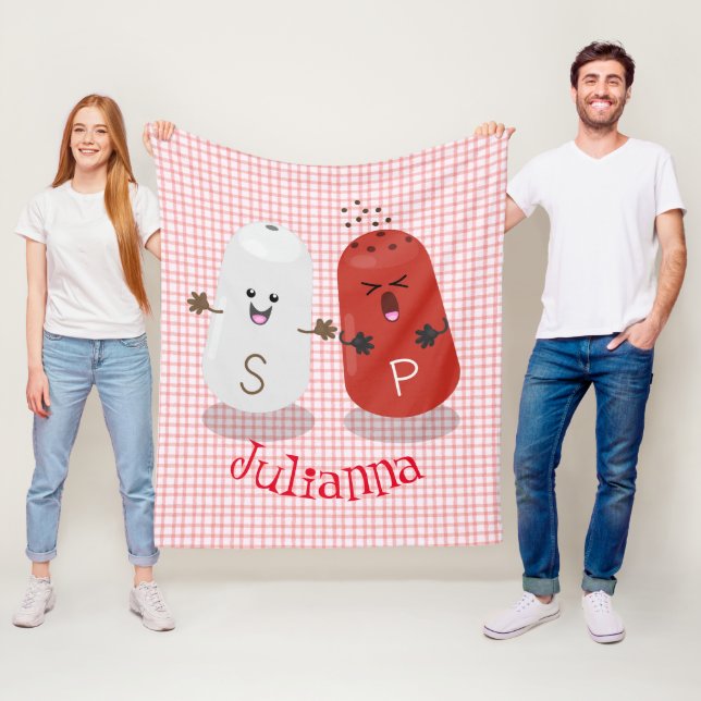 Manta Polar Personalizado de salinas y batidores de pimienta d (In situ)