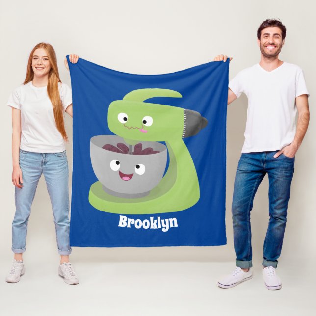 Manta Polar Personalizado de utensilios de cocina para mezclad (In situ)