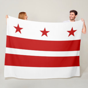 Manta Polar Personalizado de Washington DC