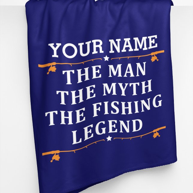 Manta Polar Personalizado El Hombre El Mito De La Leyenda Pesq (Subido por el creador)