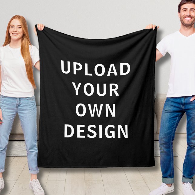 Manta Polar Personalizado Fleece Blanket Add Your Photo Option (Subido por el creador)