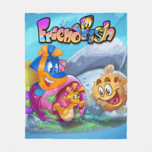 Manta Polar Personalizado Friend Fish Fleece Blanket