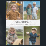 Manta Polar Personalizado Funny Abuelo Nap Collage de fotos<br><div class="desc">Personalizado Funny Abuelo Nap Collage de fotos Fleece Blanket</div>