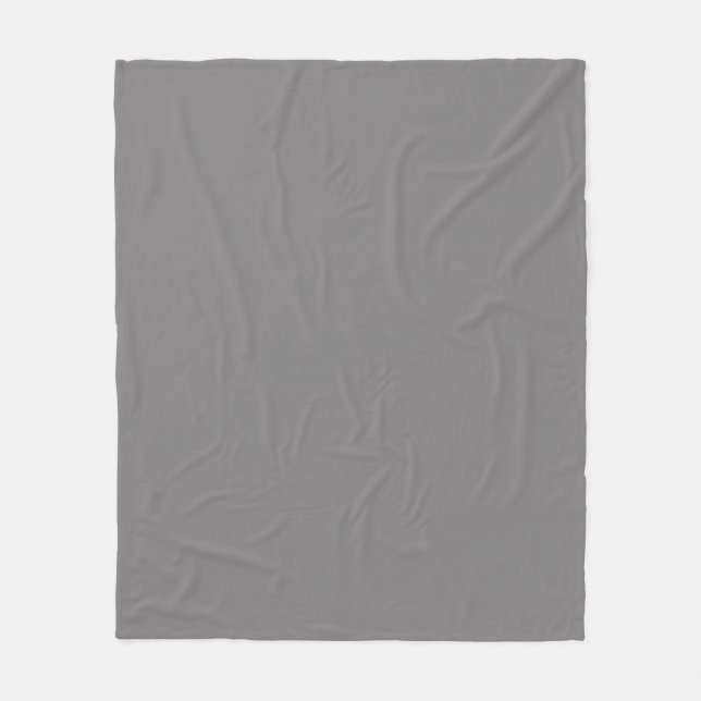 Manta Polar Personalizado Gray Fleece Blanket 50x60 Regalo aco (Anverso)