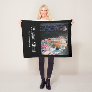 Manta Polar Personalizado Gustav Klimt Fallece y es famoso por