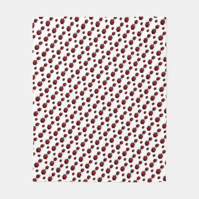 Manta Polar Personalizado Ladybug Blankets (Anverso)
