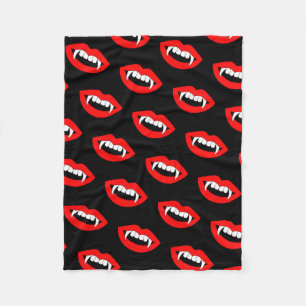 Manta Polar Personalizado Monster Vampiros Ligas de dientes af