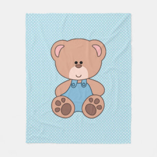 Manta Polar Personalizado Niño Oso