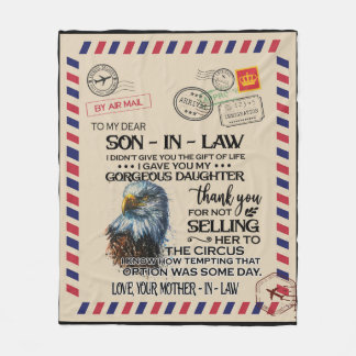 Manta Polar Personalizado Para Mi Querido Cuñado