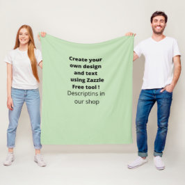 Manta Polar Personalizado personalizado crea su propio encanto