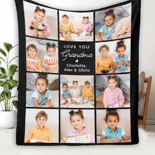 Manta Polar Personalizado Regalo de Abuela Personalizado 11 Co