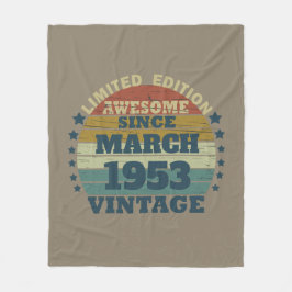 Manta Polar Personalizado setenta años de 70 años