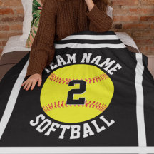 Personalizado Softball Nombre equipo y número de j