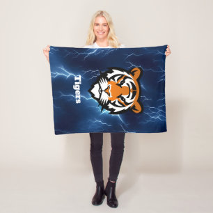 Manta Polar Personalizado Tigers