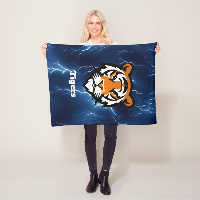 Manta Polar Personalizado Tigers (In situ)