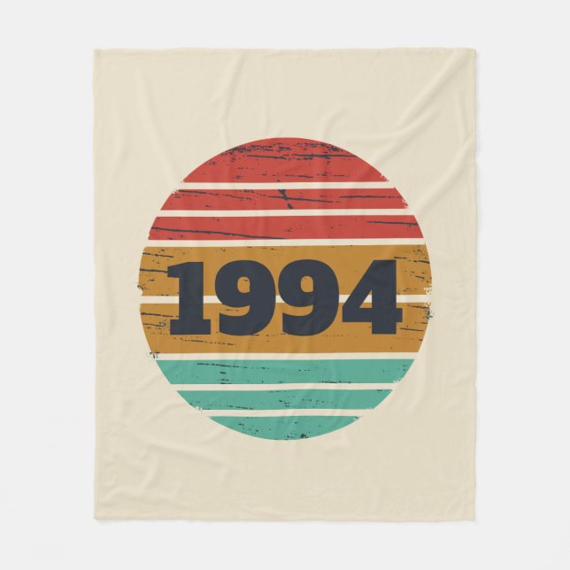 Manta Polar Personalizado Treinta fiesta de 30 años (Anverso)