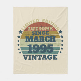 Manta Polar Personalizado Treinta fiesta de 30 años