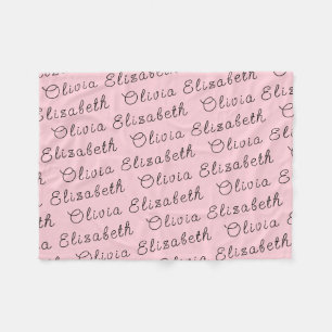 Manta Polar Personalizado Tu regalo de bebé personalizado reci