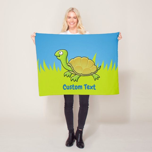 Manta Polar Personalizado Turtle Fleece Blanket (In situ)