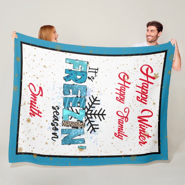 Manta Polar Personalizar de temporada de congelación (In situ)