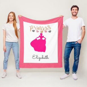 Manta Polar Personalizar Su Propia Princesa