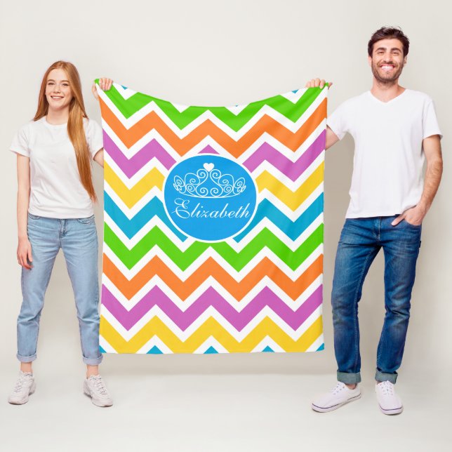 Manta Polar Personalizar tu propia princesa Tiara (In situ)