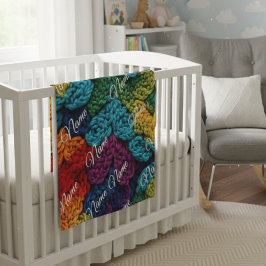 Manta Polar Personalized Baby Blanket with Name