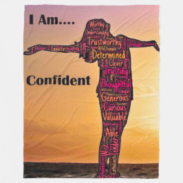 Manta Polar Personalized Empowering Women's Blanket