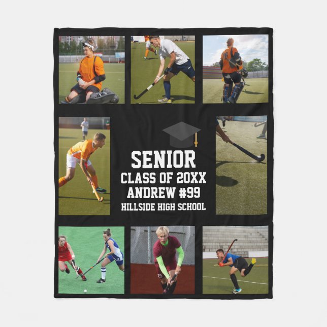 Manta Polar Personalized Field Hockey Senior Night Graduation  (Anverso)