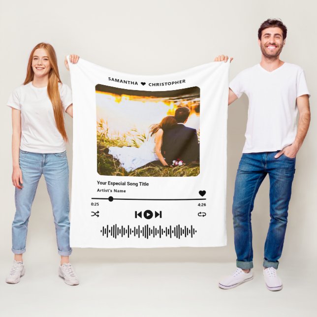 Manta Polar Personalized Name Special Song Music Player Photo (In situ)