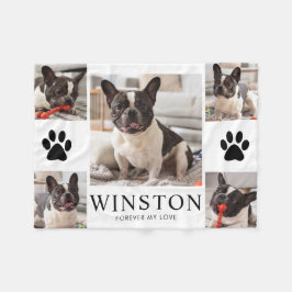 Manta Polar Personalized Pet Dog Memorial Keepsake Photo